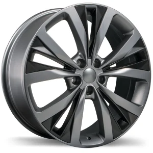 Replika – R201 – Gunmetal – 20″x8.5″ 45mm – All weather Wheels – R201-2085-31MB+45C634